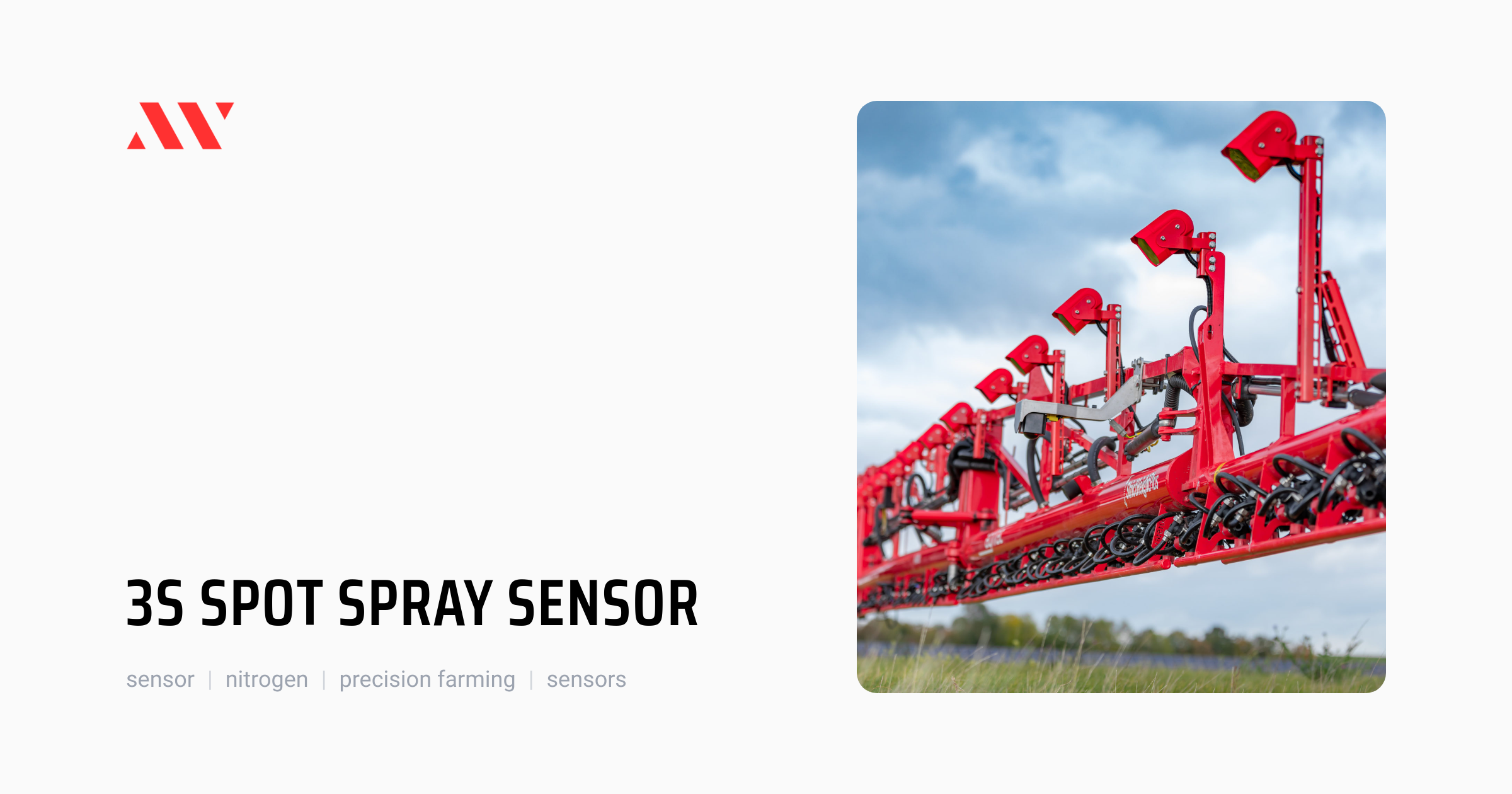 3S Spot Spray Sensor by Exxact Robotics | Precision Farming | AgTech World