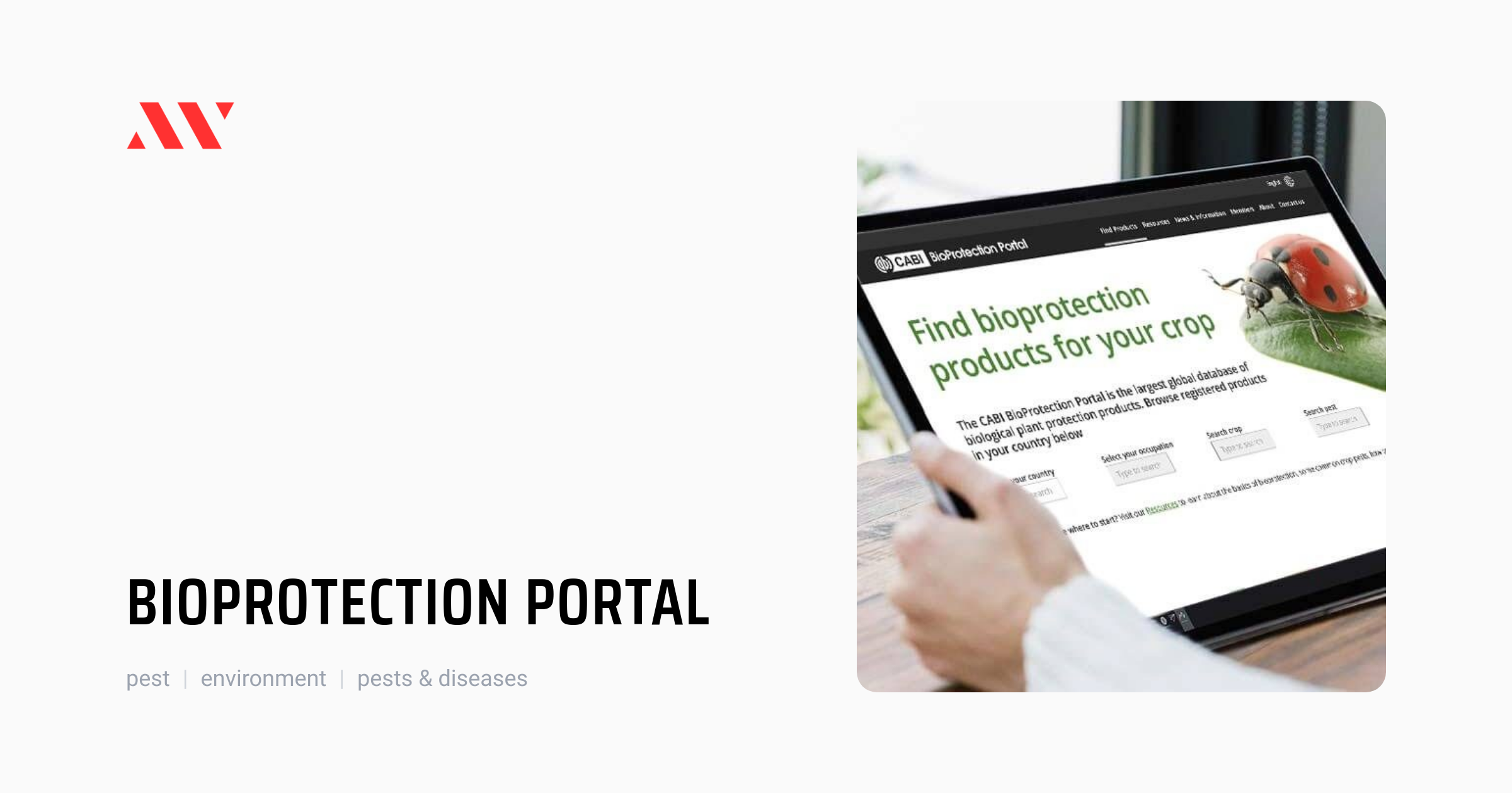 BioProtection Portal by CABI | Pests & Diseases | AgTech World