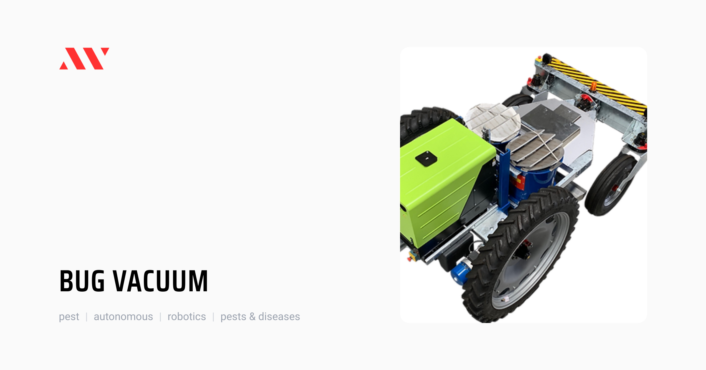 Bug Vacuum by Agrobot | Robotics | AgTech World