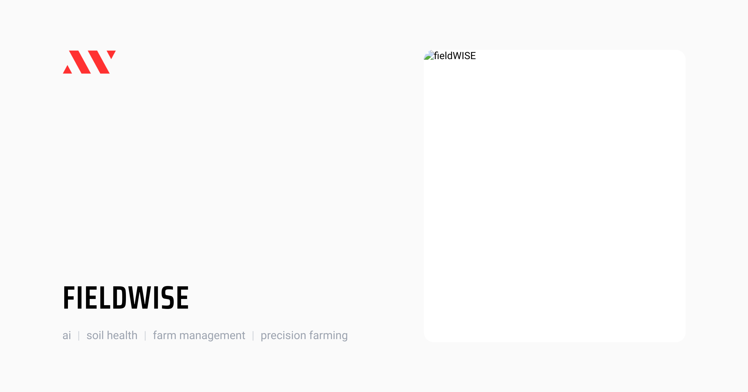 fieldWISE by Vassar Labs | Farm Management | AgTech World