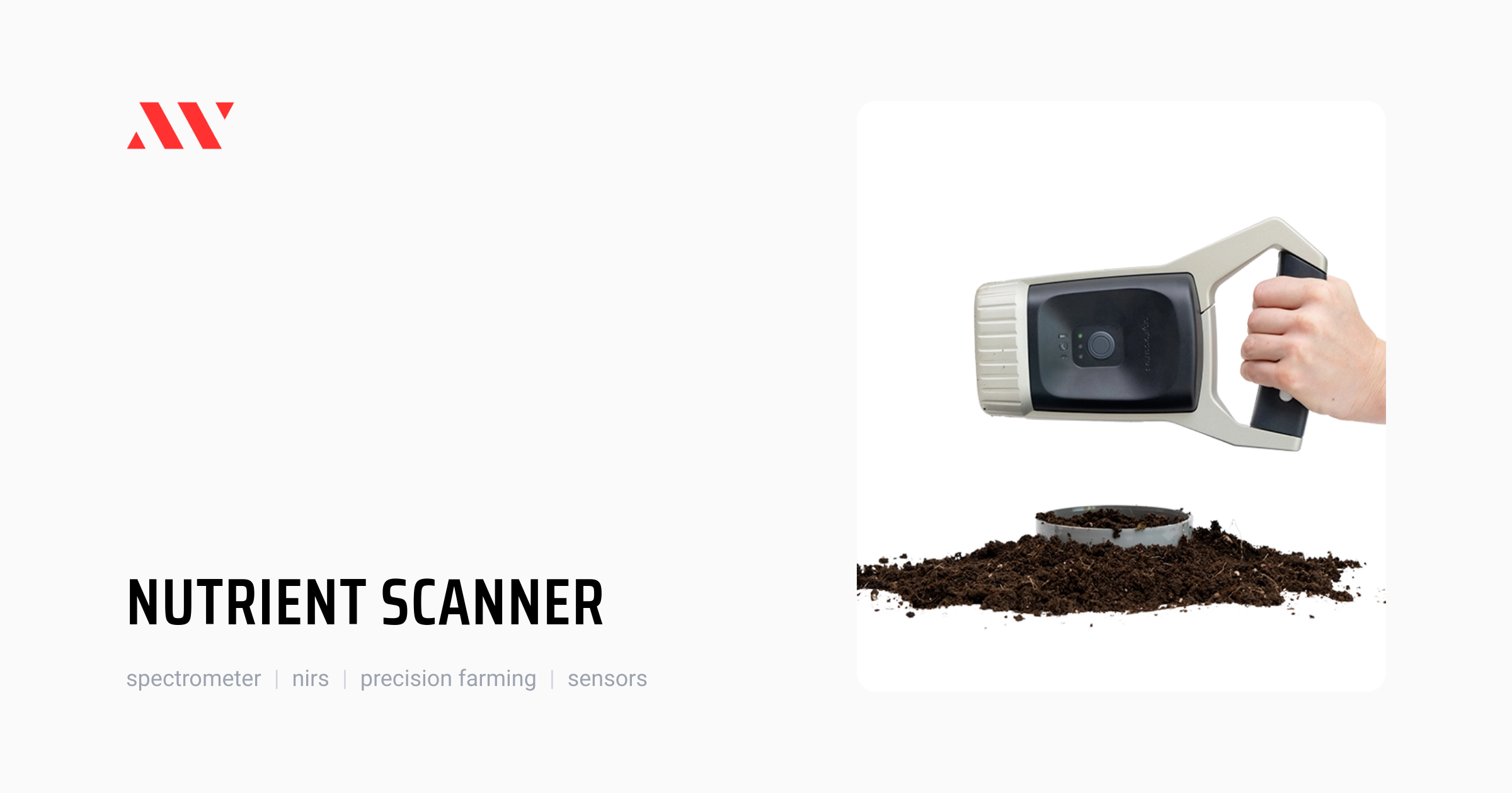 Nutrient Scanner by AgroCares | Precision Farming | AgTech World
